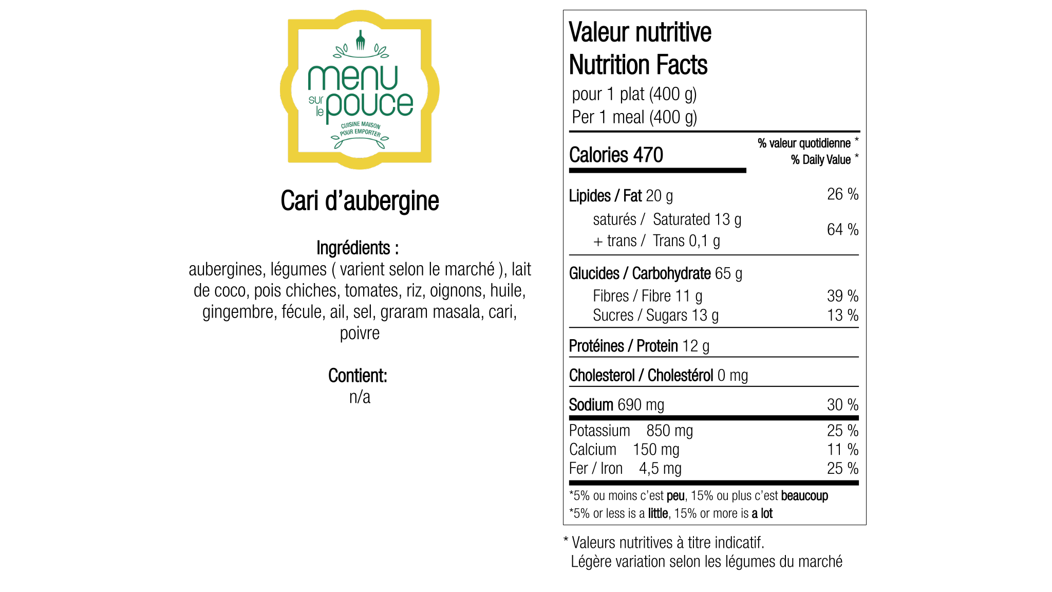 Cari d'aubergine