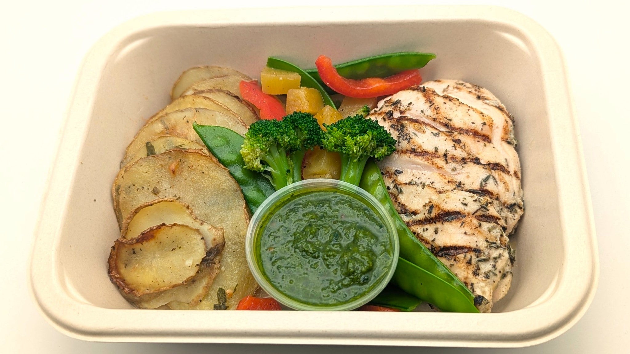Poulet sauce aux herbes